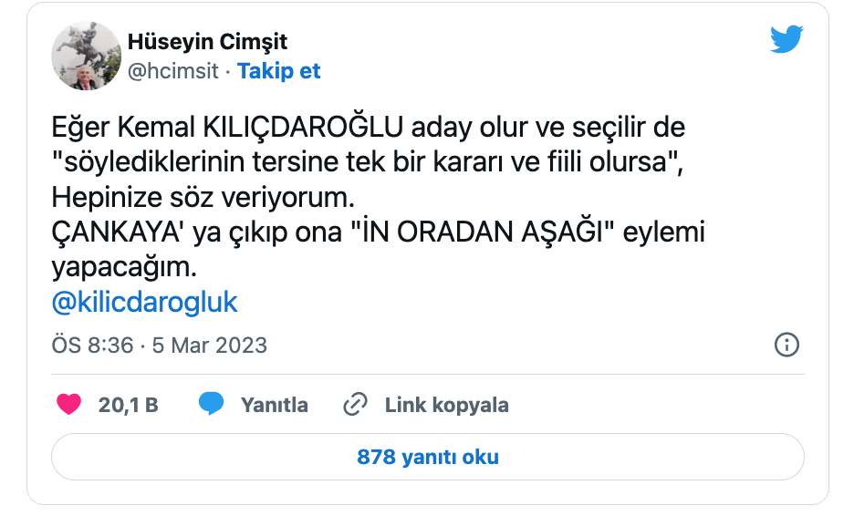 kemal kilicdaroglu kendisi hakkindaki tweeti begendi sosyal medyada gundem oldu